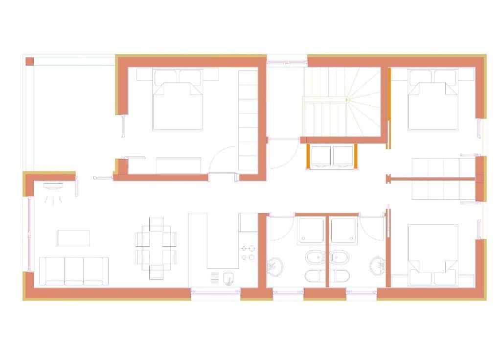 Apartment Puntamika Villa De Rosa - Ground Floor زادار المظهر الخارجي الصورة